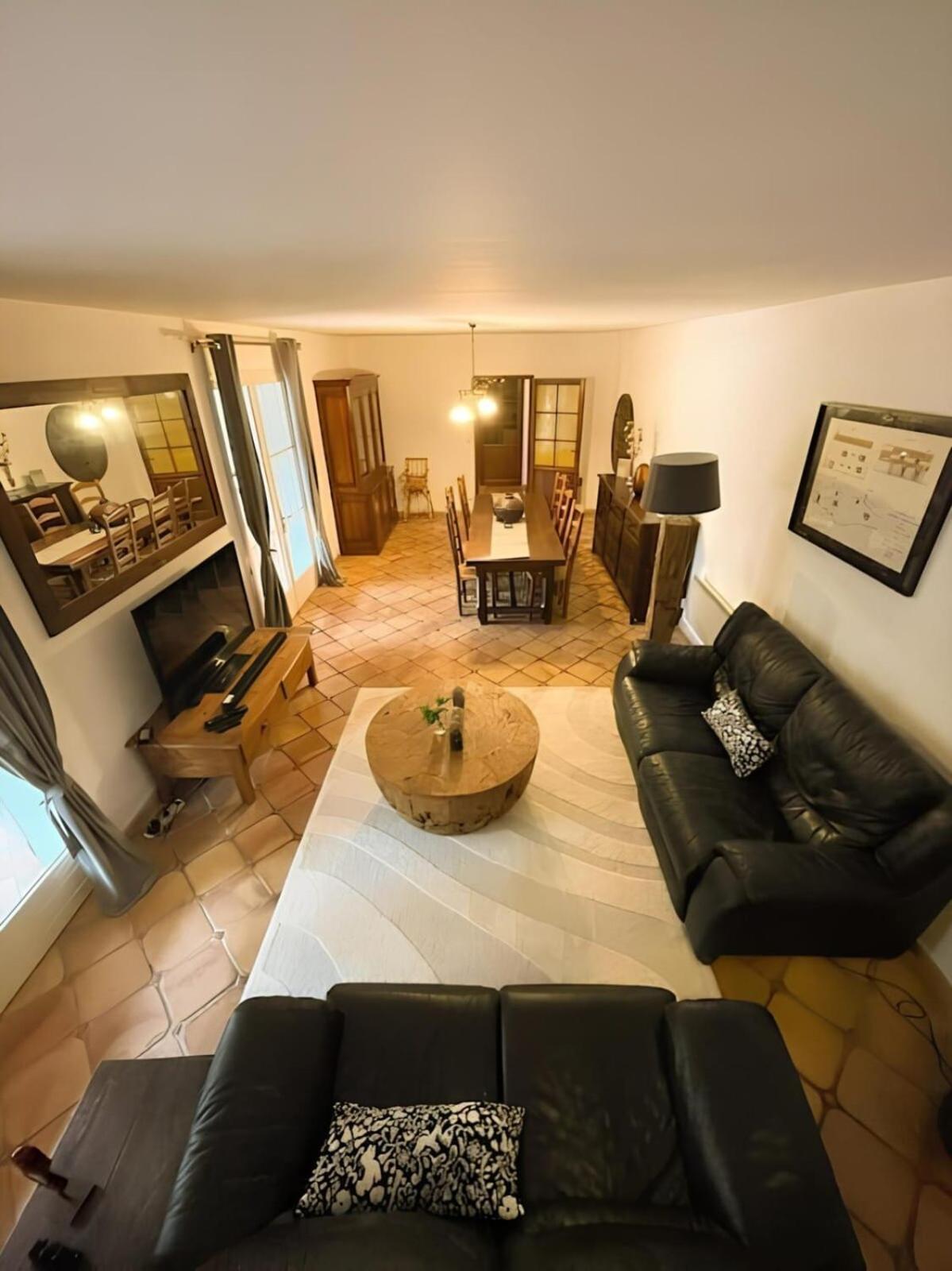 Les Oliviers - Villa 10 People - 5 Min Ardeche Saint-Julien-de-Peyrolas Bagian luar foto