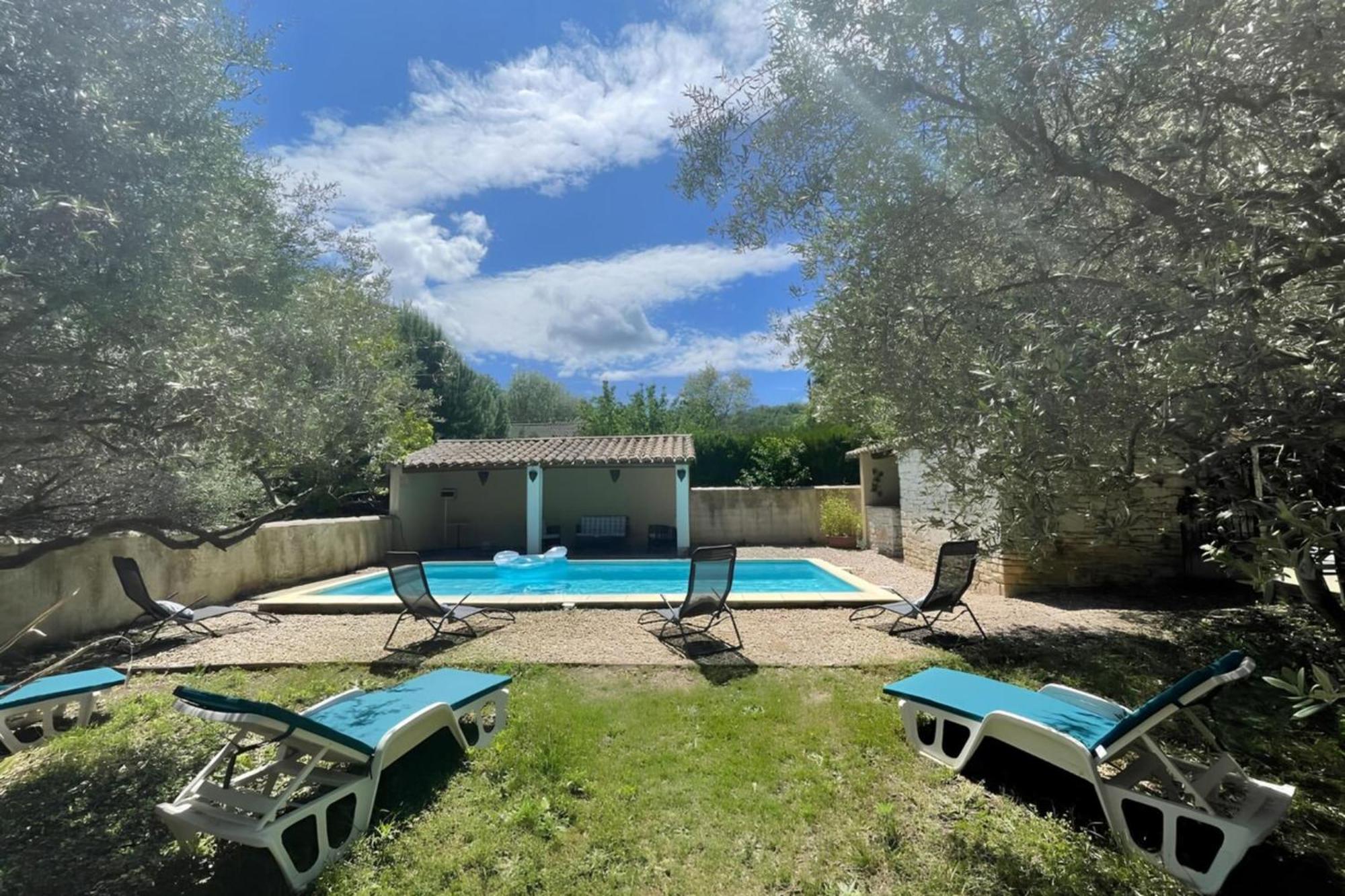 Les Oliviers - Villa 10 People - 5 Min Ardeche Saint-Julien-de-Peyrolas Bagian luar foto